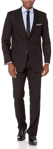 Perry Ellis Men's Two Piece Slim Fit Suit